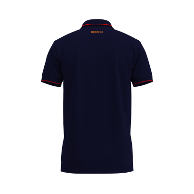 Hermes Polo Shirt Blue